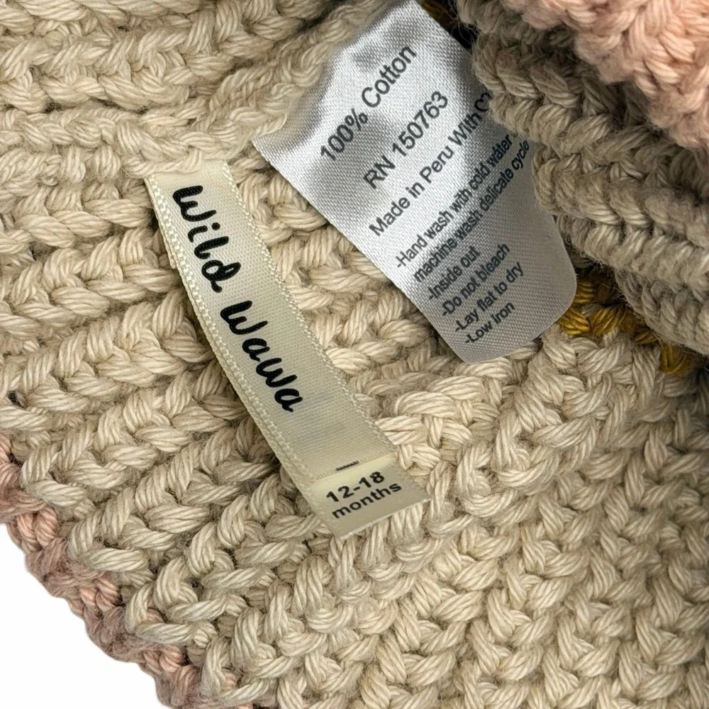 Wild Wawa Sophia Hat Pom Pom Cotton